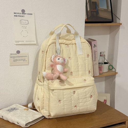 Quilted Travel Backpack