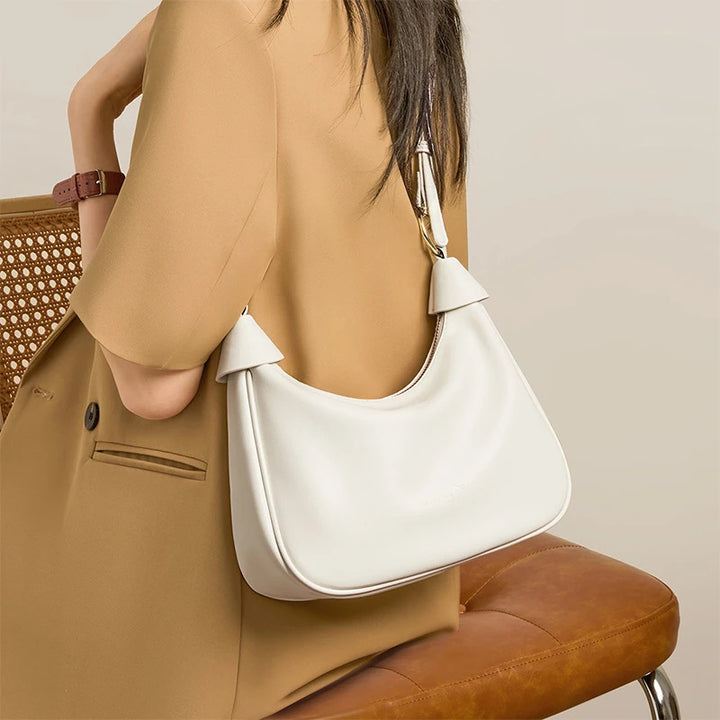 Stylish Curved Shoulder Bag Bowlift