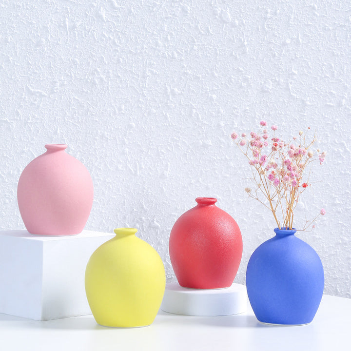 Modern Minimalist Decorative Ceramic Vase Bowlift