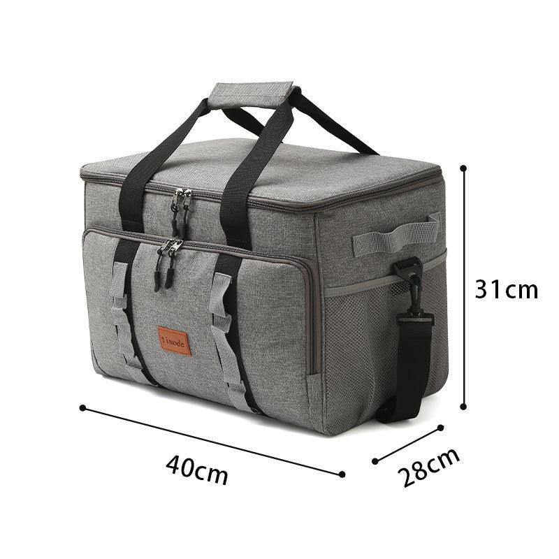 Women's Insulated Cooler Bag with Practical Compartments Bowlift
