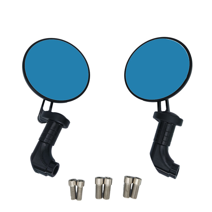 Sporty motorcycle mirrors Bowlift