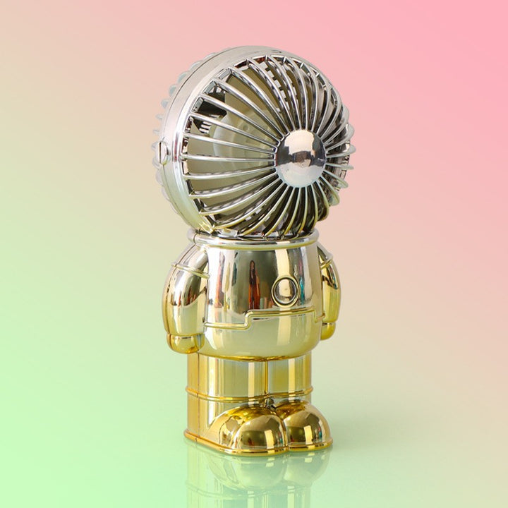 Cooling hands-free rechargeable dual bear-ear neck fan with adjustable speeds Bowlift