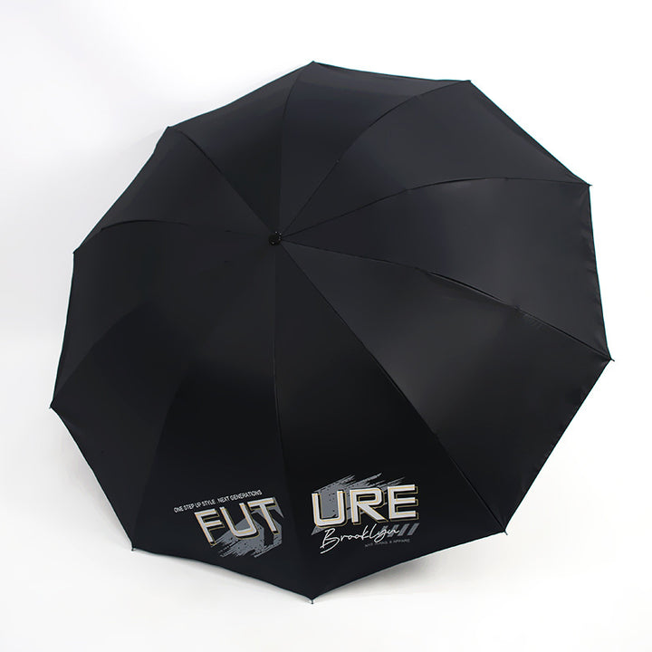 Women's Extra Large Umbrella with Reinforced Frame Bowlift