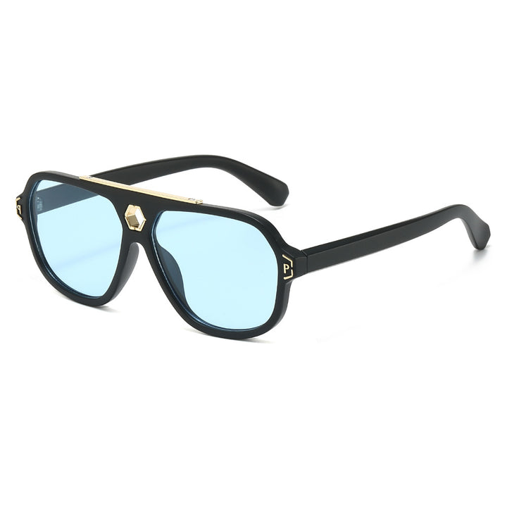 Statement Geometric Shield Sunglasses Bowlift