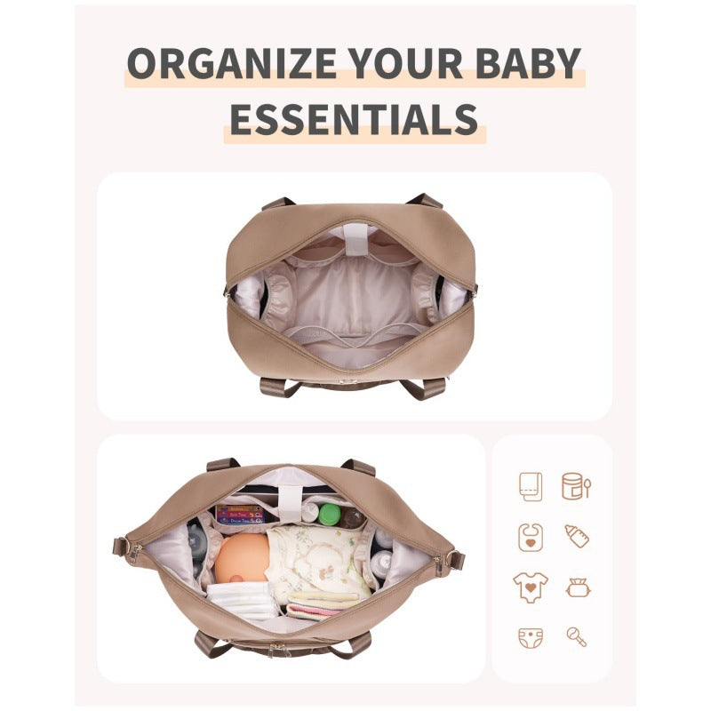 Multifunctional Travel Bag with Organizer Compartments Bowlift