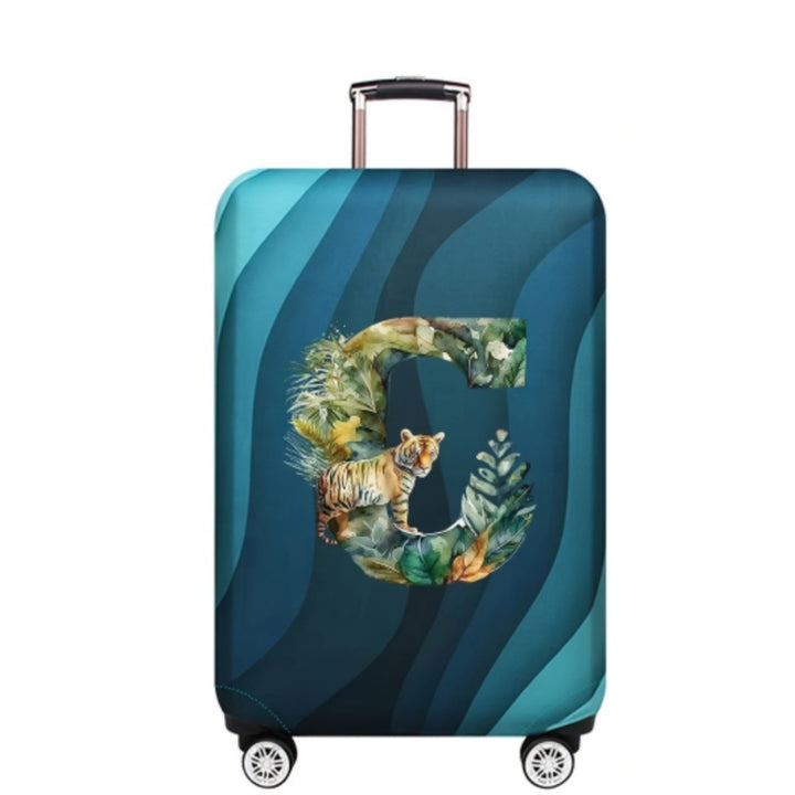 Women's hard-shell suitcase with stylish tiger design Bowlift