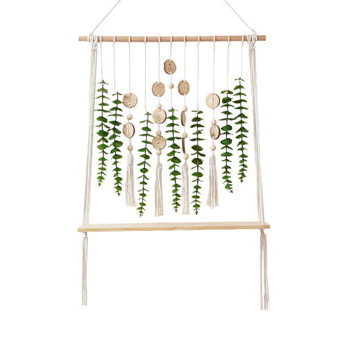 Macramé Wall Hanging Shelf Bowlift