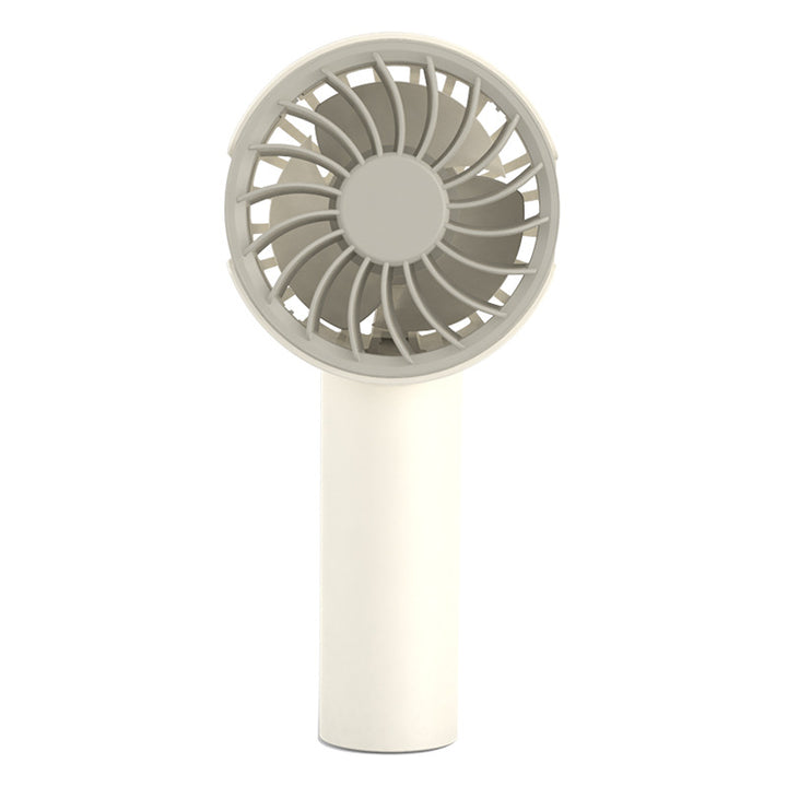 Unisex compact portable handheld fan with rechargeable battery quiet brushless motor ergonomic grip Bowlift