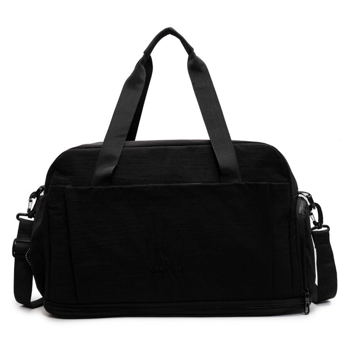 Sporty Travel Bag with Durable and Water-Repellent Material Bowlift