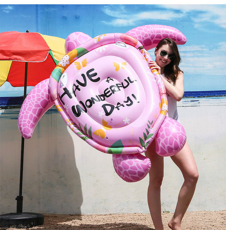 Women Inflatable Turtle Lounge Bowlift