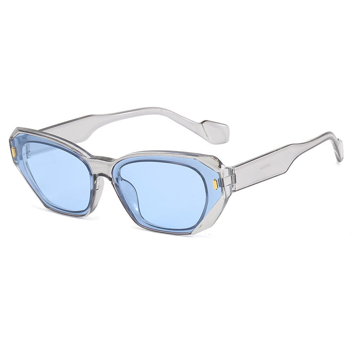 Women’s geometric designer sunglasses with distinctive frame Bowlift