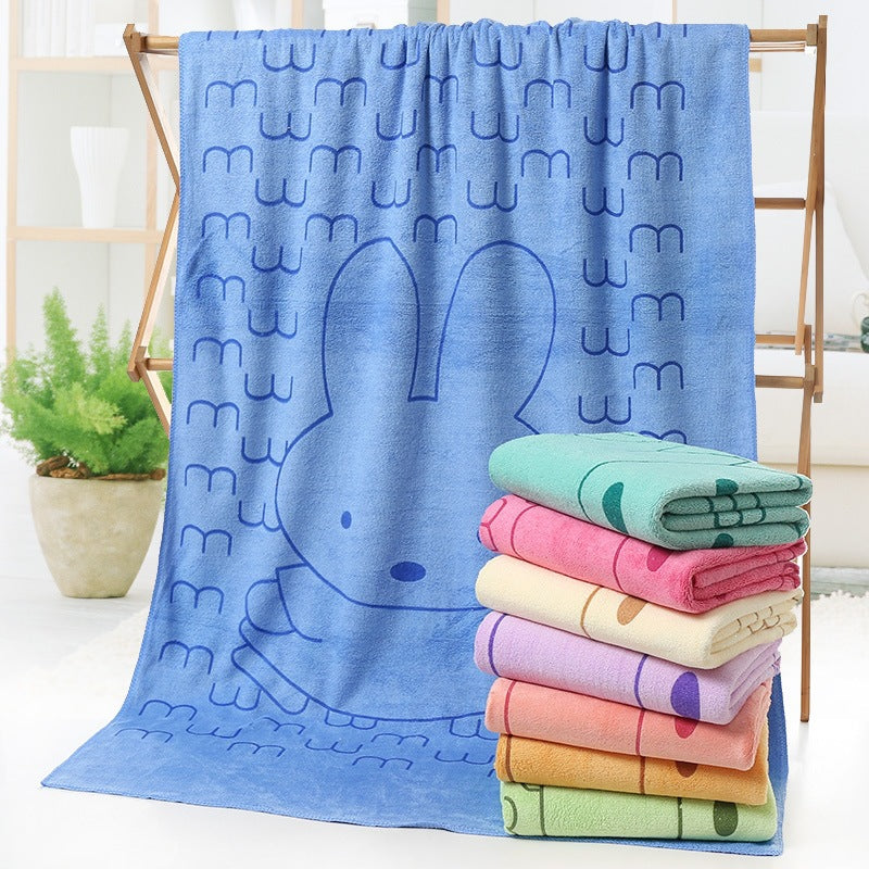 Cartoon-Themed Plush Fleece Blanket