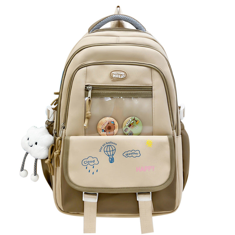 Whimsical Character Design School Backpack Bowlift