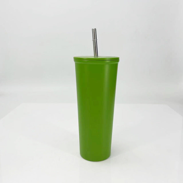 Ladies Drinking Cup with Stainless Steel Straw Bowlift