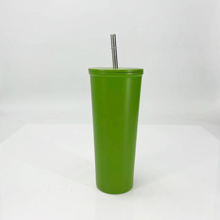 Ladies Drinking Cup with Stainless Steel Straw Bowlift