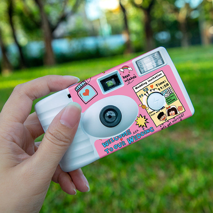 Wedding-Themed Instant Photography Camera Bowlift