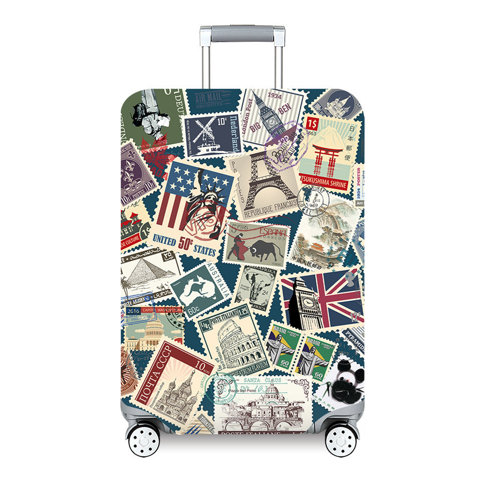Women's Travel Suitcase with Colorful Floral Design Bowlift