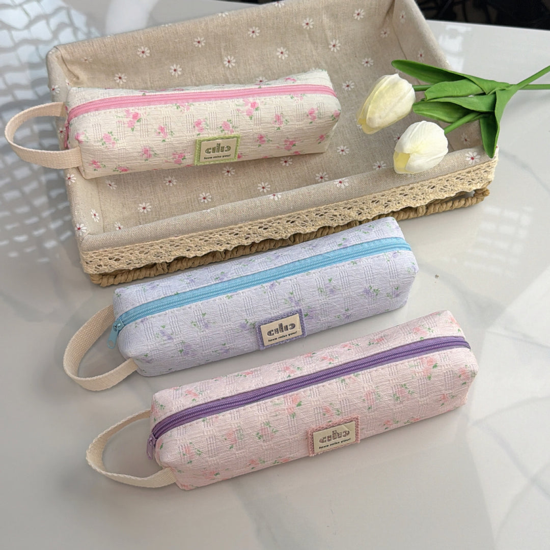 Floral Patterned Pencil Case Bowlift