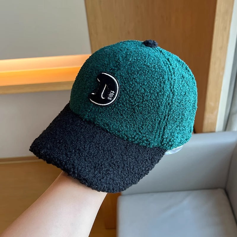 Women's Textured Fleece-Lined Baseball Cap Bowlift
