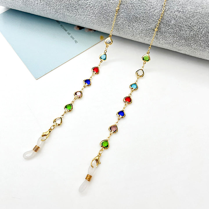 Heart-Shaped Eyewear Chain Bowlift