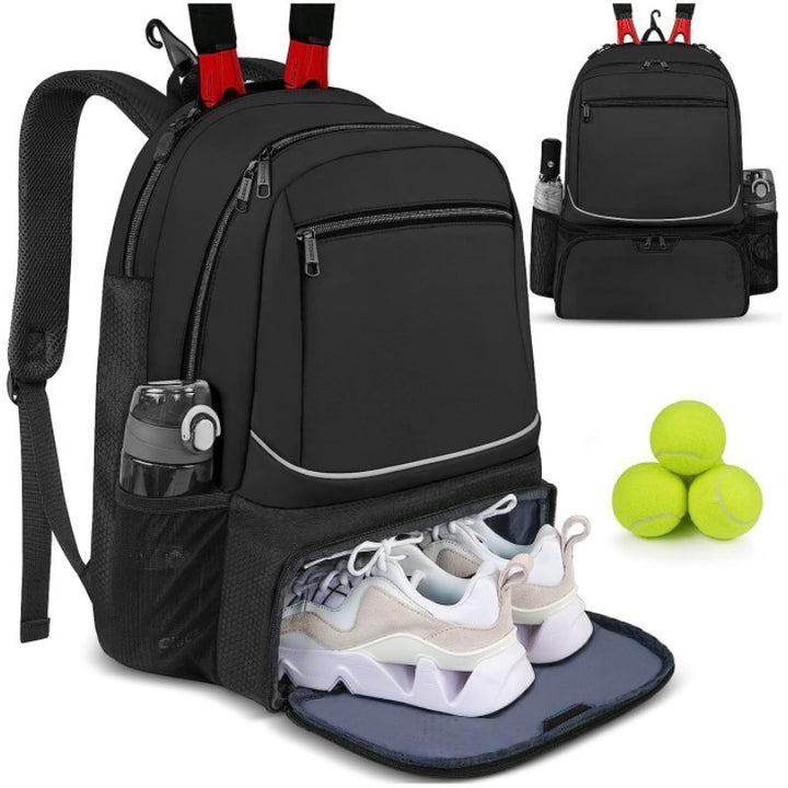 Sporty backpack with shoe compartment Bowlift