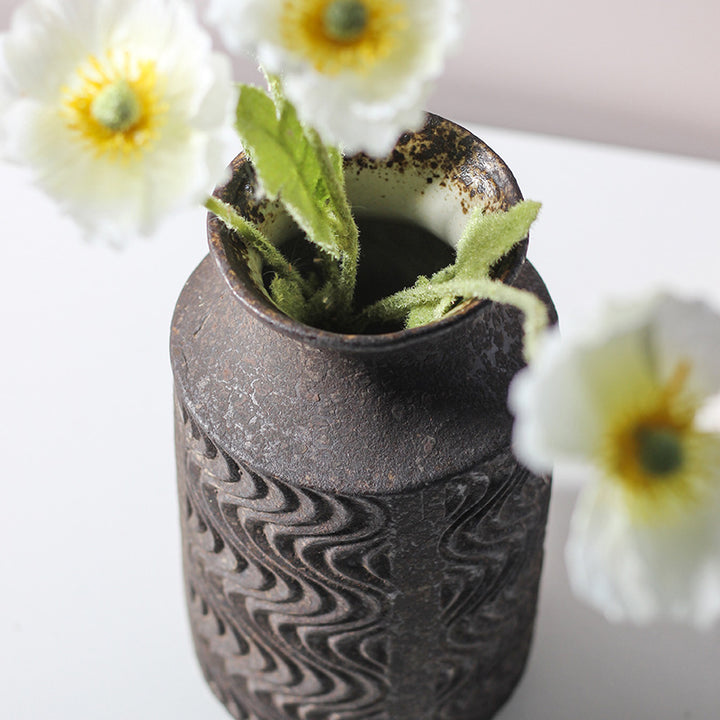 Textured Ceramic Vase