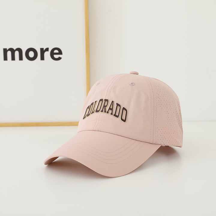Ladies sporty running cap with breathable mesh Bowlift