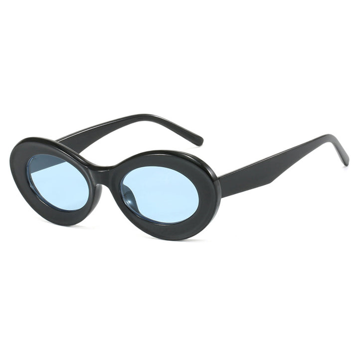 Women's oval sunglasses with modern lenses Bowlift