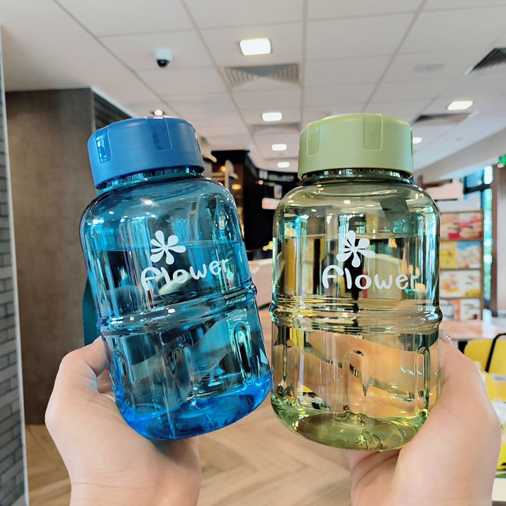 Ladies Practical Water Bottle with Detachable Carrying Strap Bowlift