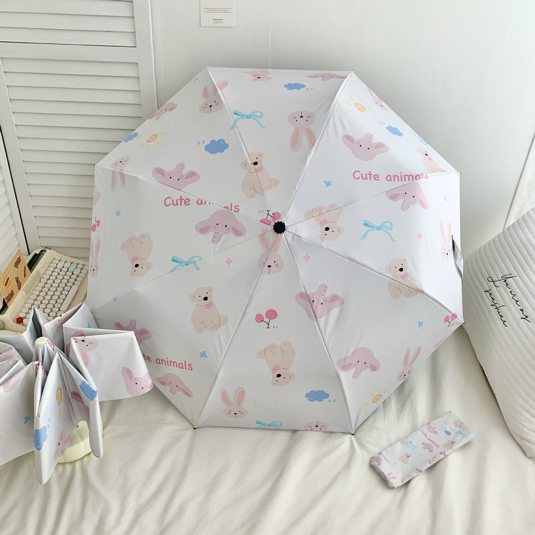 Ladies folding umbrella Bowlift