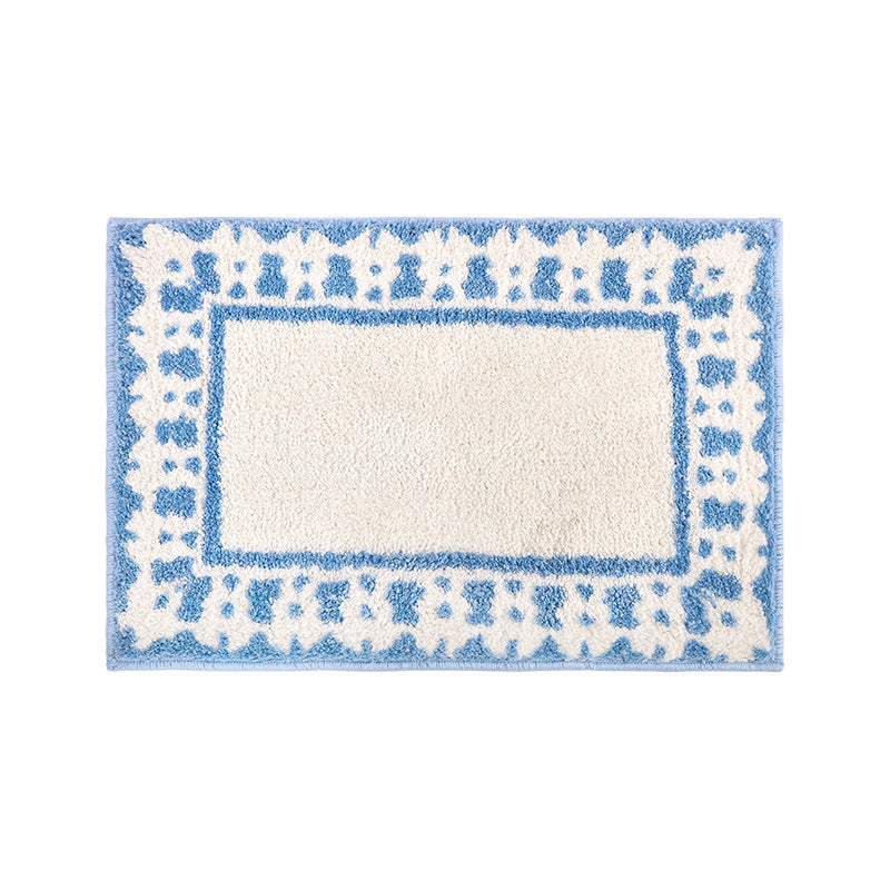 Coastal Starfish Themed Bath Mat