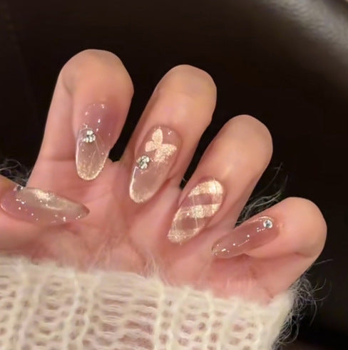 Decorative Press-On Nail Art Bowlift