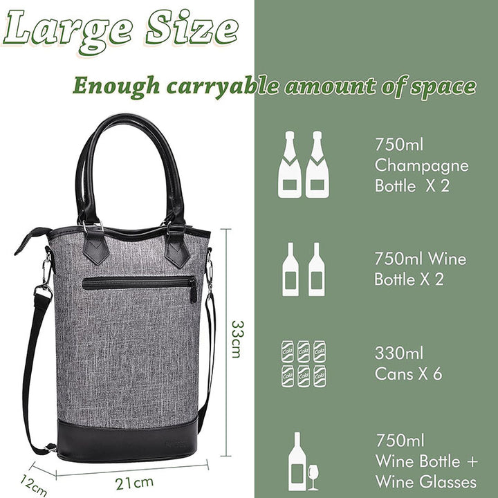 Women's Multifunctional Handbag with Insulation Bowlift