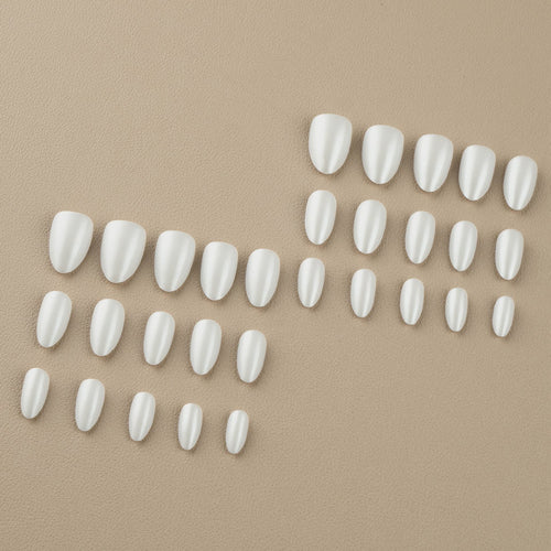 Artistic Matte Finish Nail Tips Bowlift
