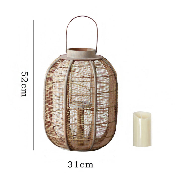 Decorative Rattan Lamp Bowlift