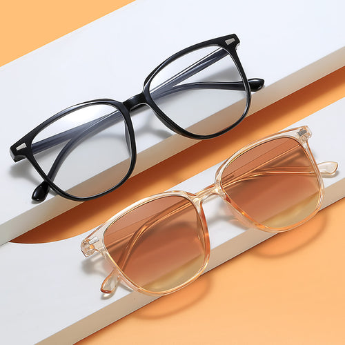 Stylish Wide Frame Glasses Bowlift