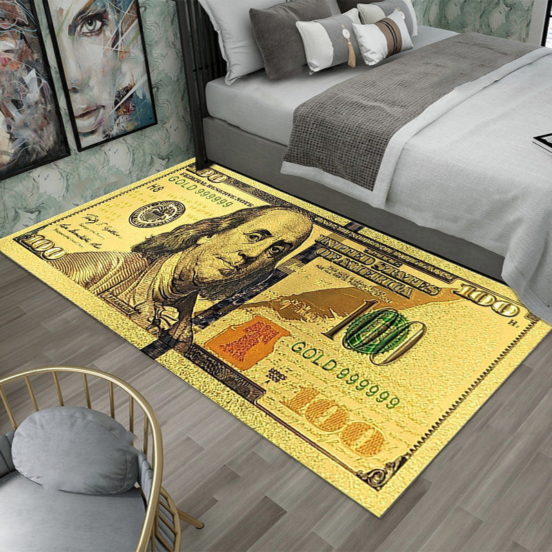 Decorative Euro Banknote Carpet