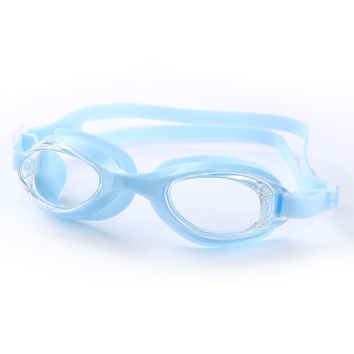 Waterproof swimming goggles with flexible headband Bowlift