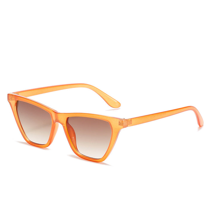 Women's Cat-Eye Sunglasses with Innovative Transparent Frame Bowlift