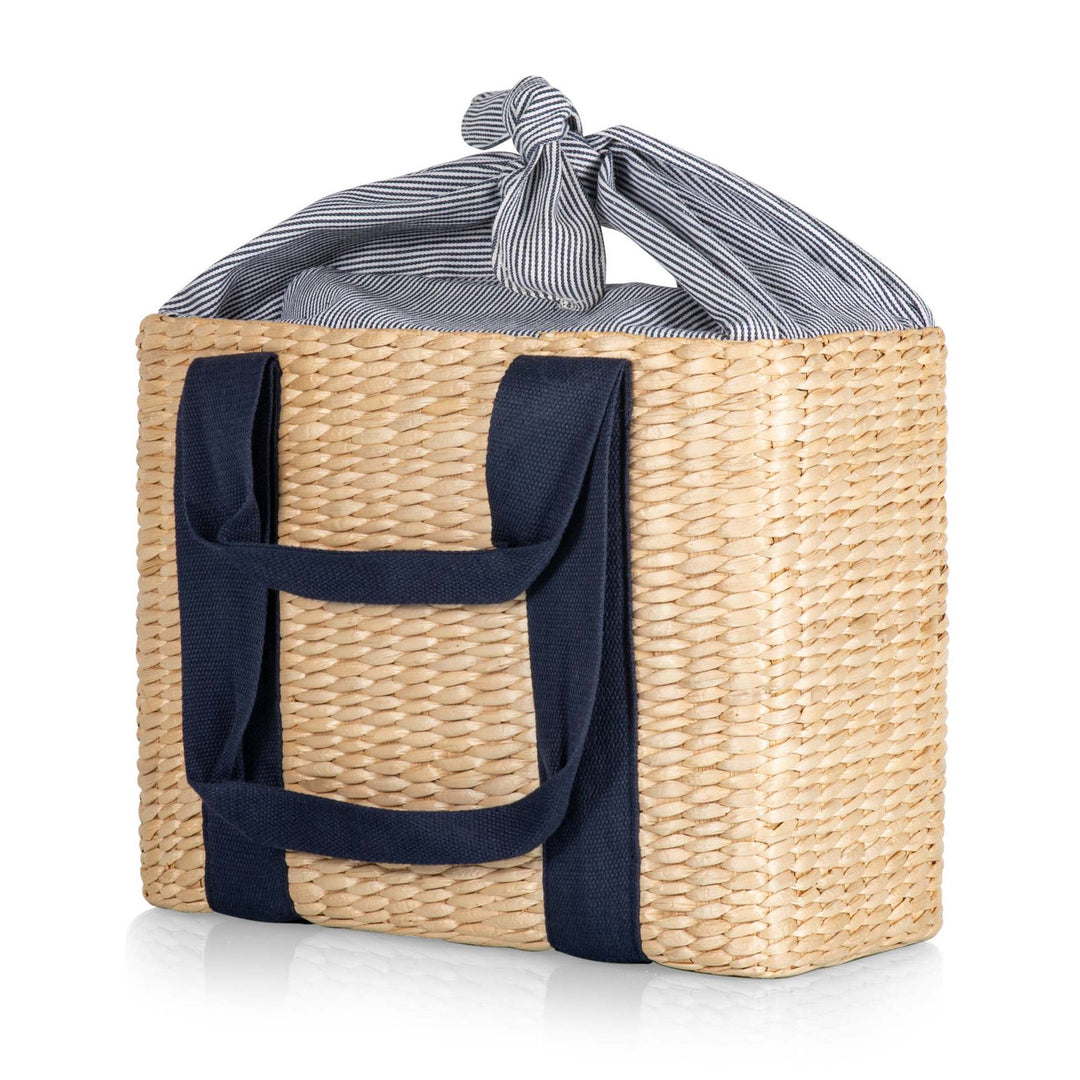 Women's Handwoven Basket with Removable Fabric Cover Bowlift