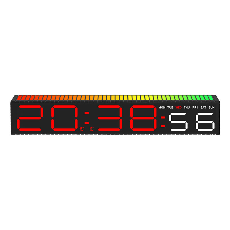 Digital watch with calendar and day display Bowlift
