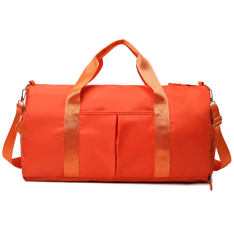 Sporty Travel Bag With Multiple Compartments Bowlift