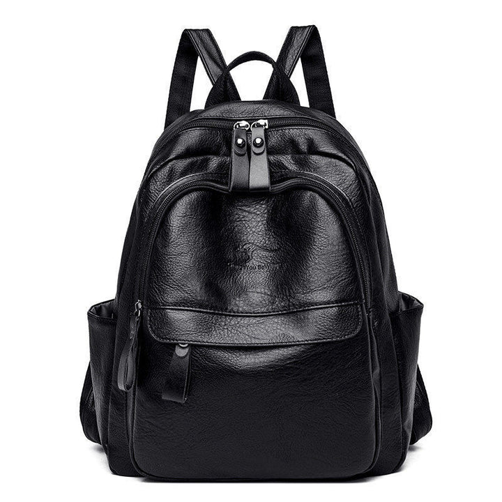 Structured Leather Backpack Bowlift
