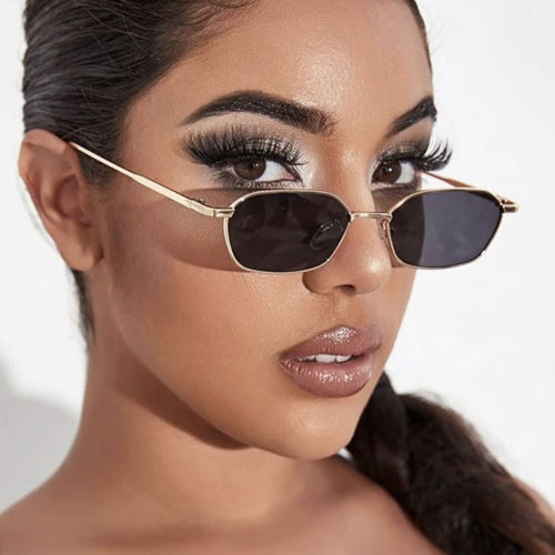 Women geometric sunglasses in minimalist design Bowlift