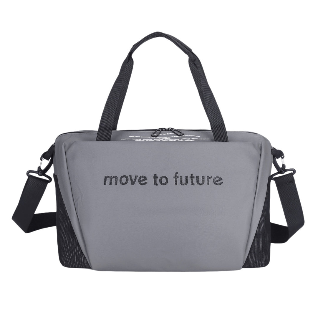 Sporty shoulder bag with innovative carrying system Bowlift