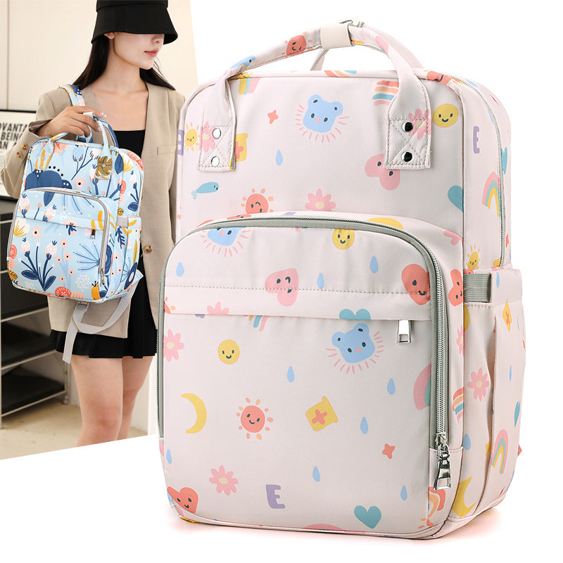 Cute Graphic Print Backpack Bowlift