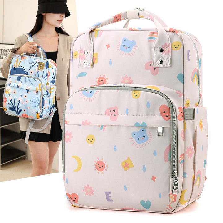 Cute Graphic Print Backpack Bowlift