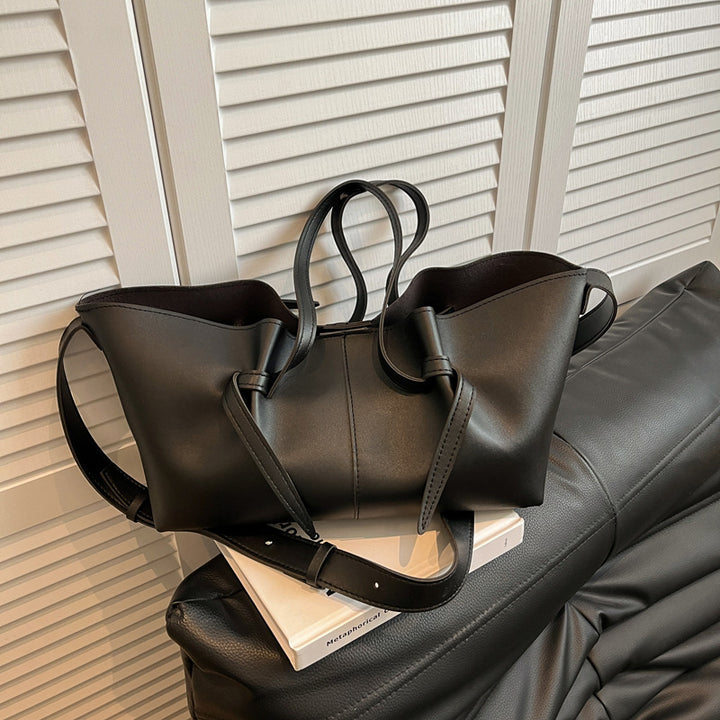 WoChic Minimalist Bow Tote Bag Bowlift