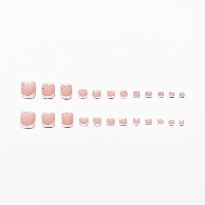 French Tip Nail Art Set Bowlift