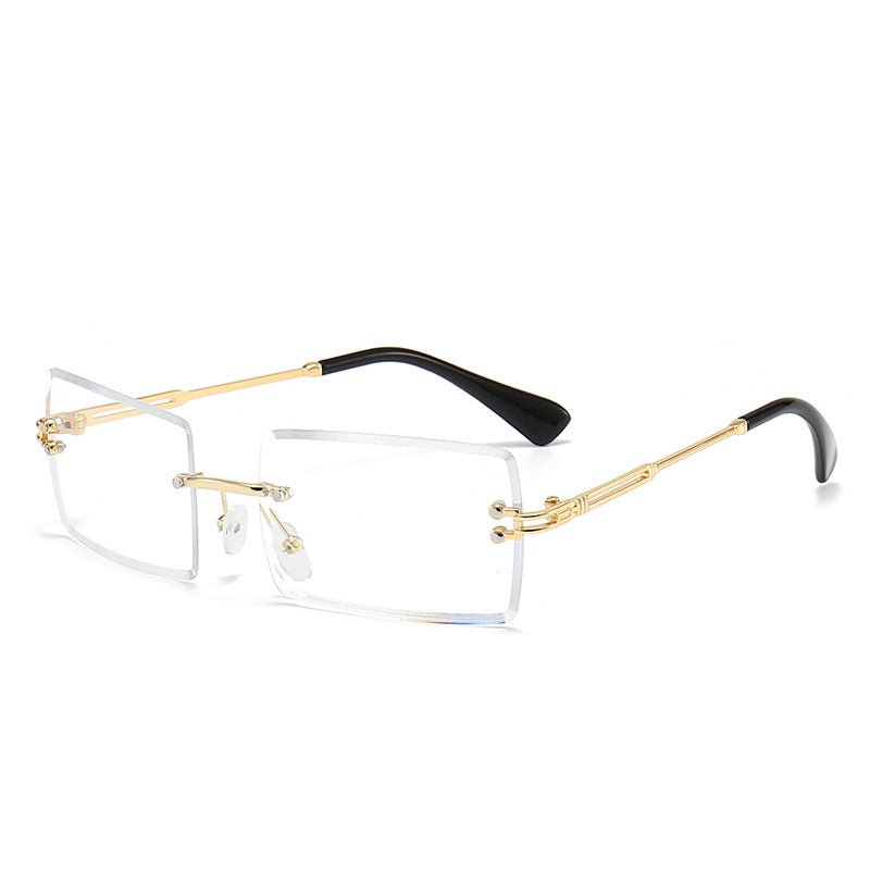 Women's fashionable rectangular sunglasses with gradient lenses Bowlift